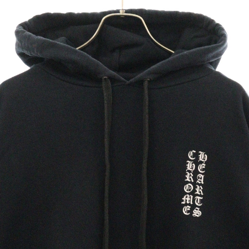 CHROME HEARTS(クロムハーツ) SWTSHRT PLVR アームロゴ スウェットプルオーバーパーカー ブラック