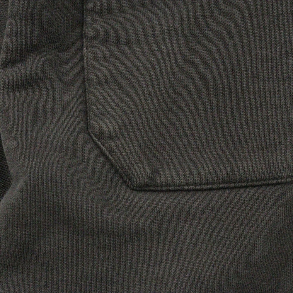 CHROME HEARTS(クロムハーツ) GRP Y NOT SWEAT PANTS ワイノット セメタリークロスレザーパッチ付きスウェットパンツ ブラック