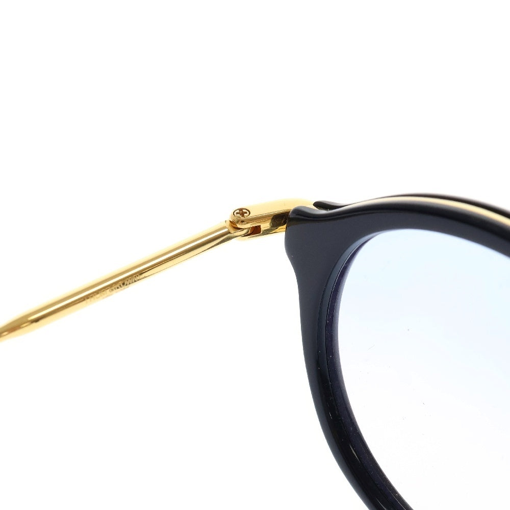 THOM BROWNE(トムブラウン) ウェリントンサングラス アイウェア TB-011F-49 ネイビー/ゴールド