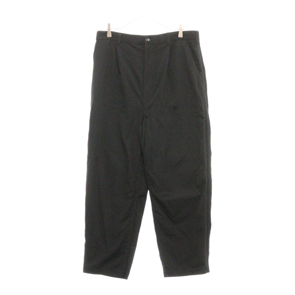 COMME des GARCONS HOMME(コムデギャルソンオム) ウールギャバ テーパード スラックスパンツ HH-P103 ブラック