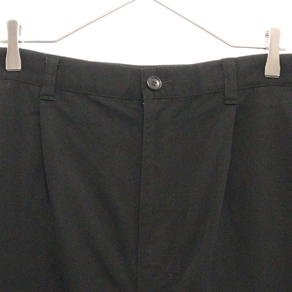 COMME des GARCONS HOMME(コムデギャルソンオム) ウールギャバ テーパード スラックスパンツ HH-P103 ブラック