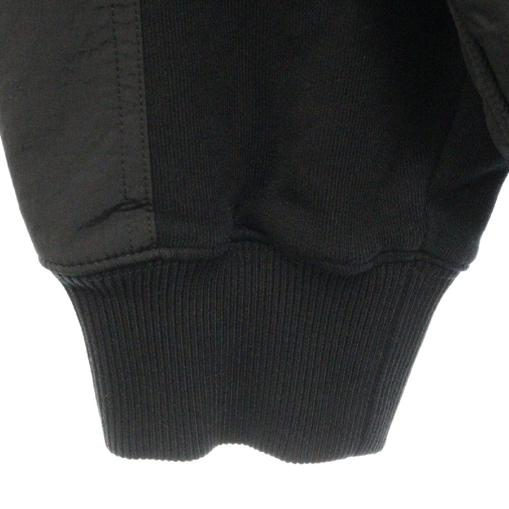 GIVENCHY(ジバンシィ) ロゴデザイン ナイロン切替 プルオーバーフーディ パーカー BMJ09D305B ブラック