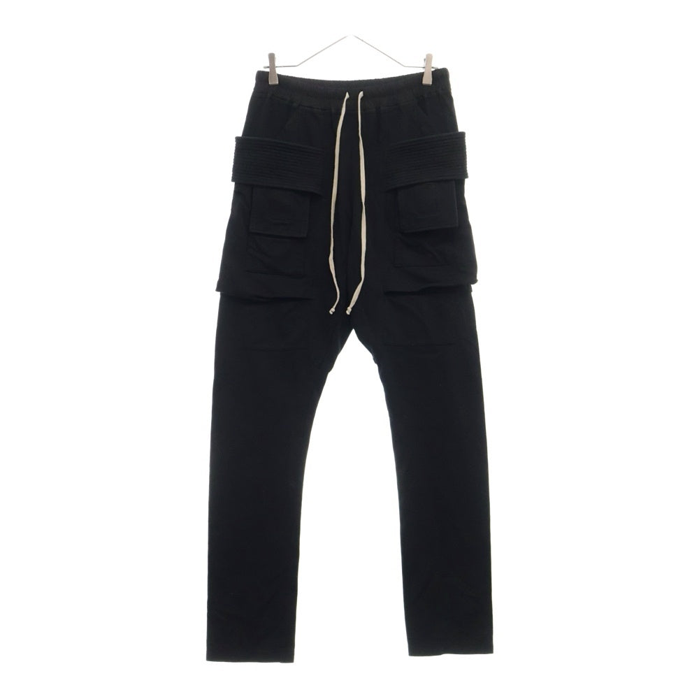 DRKSHDW(ダークシャドウ) CREATCH CARGO DRAWSTRING DU02A3376-RIG クリーチ ドローストリング カーゴパンツ ブラック