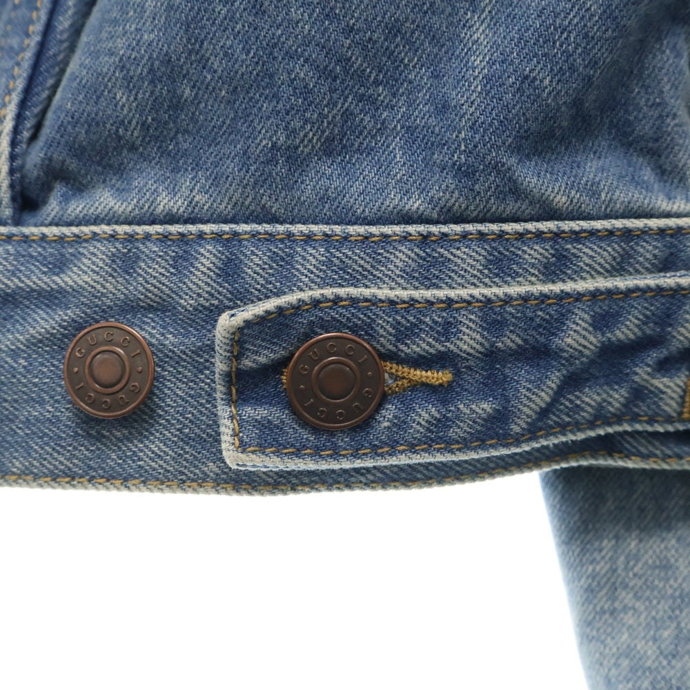 GUCCI(グッチ) 20SS ノーティカルポケットデニムトラッカージャケット 594850 XDAX0 インディゴブルー