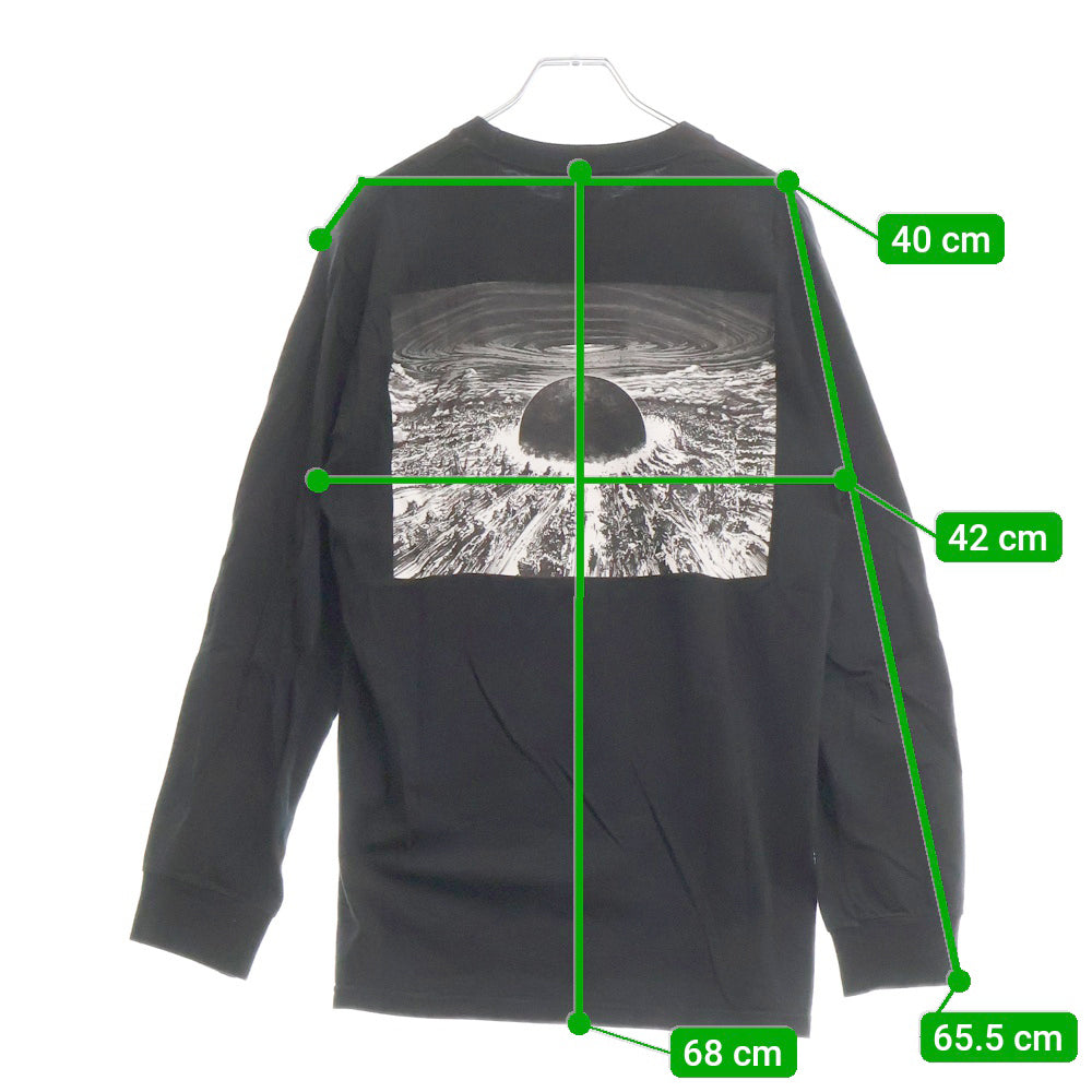 SUPREME(シュプリーム) 17AW×AKIRA Neo-Tokyo L/S Tee アキラ ネオ東京 ロングスリーブカットソー長袖Tシャツ ブラック