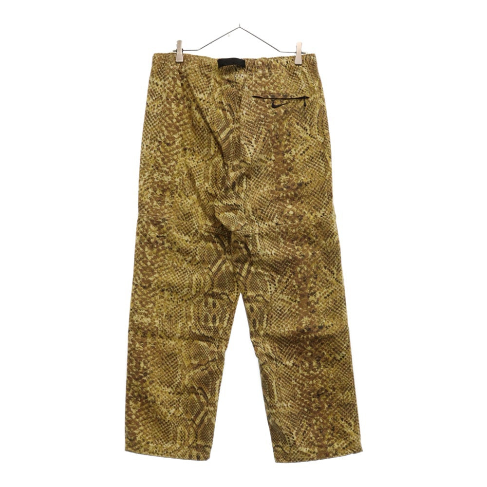 SUPREME(シュプリーム) 22AW×NIKE ACG Belted Denim Pant DN3251-777 ナイキ エーシージー ベルテッドデニムパンツ スネーク イエロー