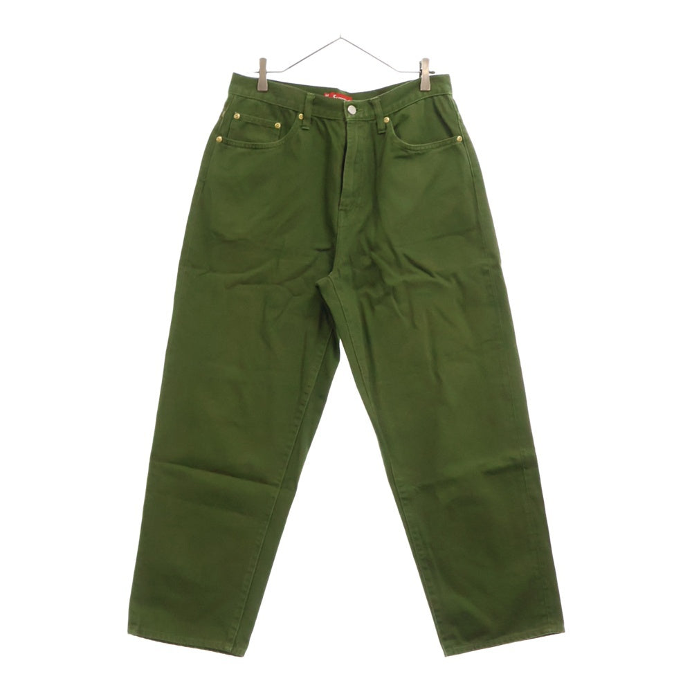 SUPREME(シュプリーム) 22AW Baggy Jean Green バギーワイドデニムパンツ グリーン