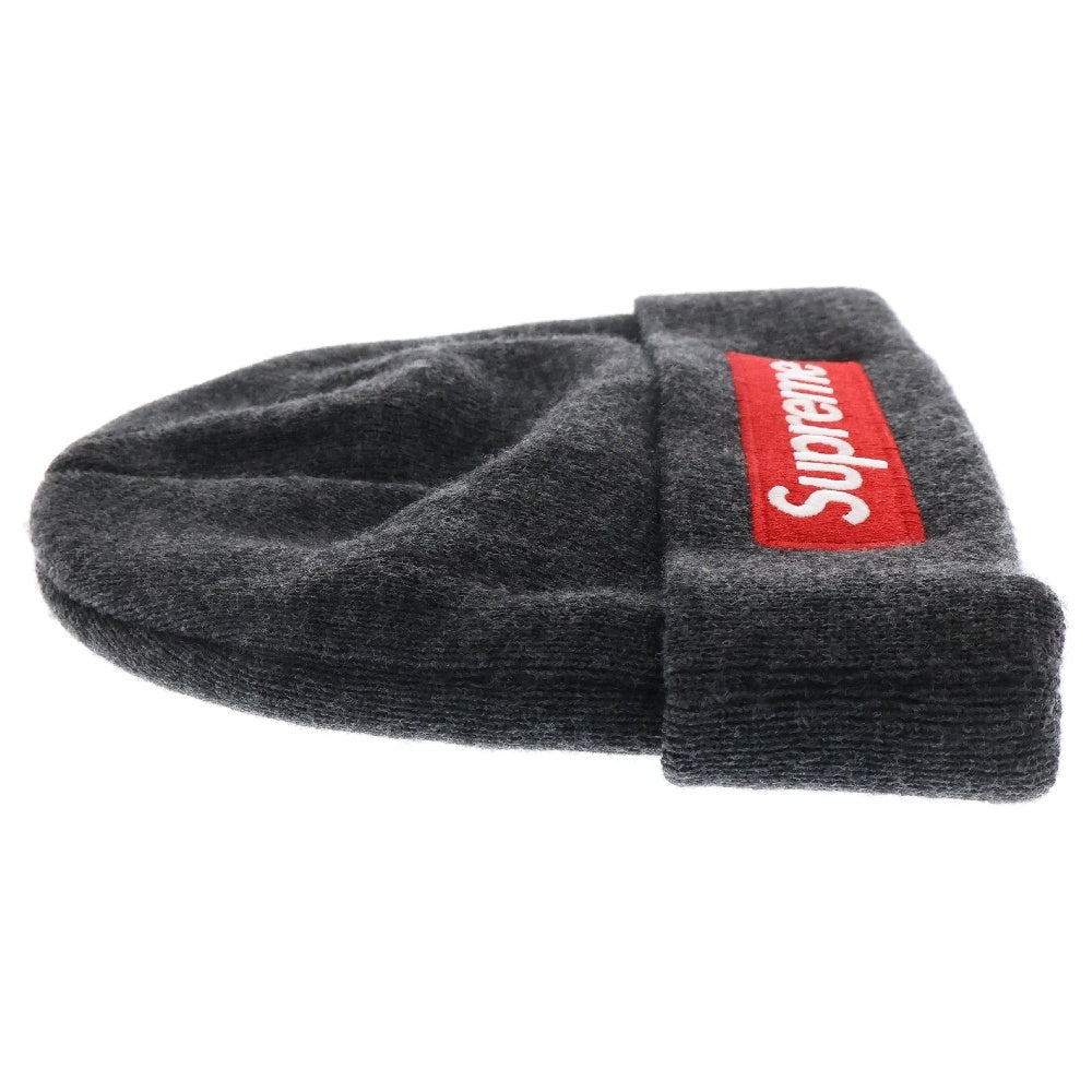 SUPREME(シュプリーム) 21AW×NEW ERA Box Logo Beanie ニューエラ ボックスロゴビーニー ニットキャップ グレー