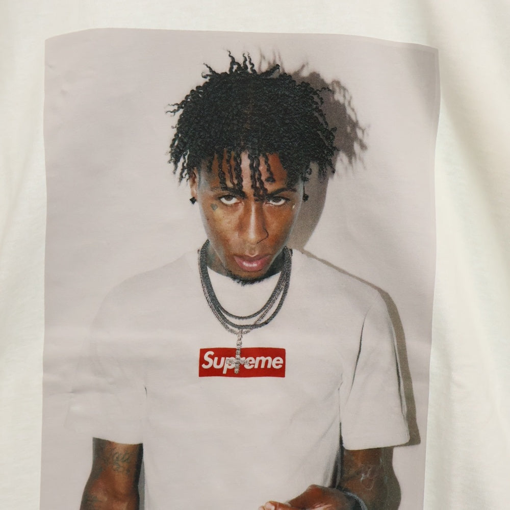 SUPREME(シュプリーム) 23AW NBA Young Boy Tee ヤングボーイ プリント半袖Tシャツ カットソー ホワイト