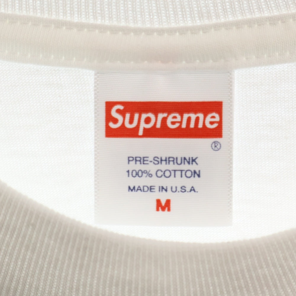 SUPREME(シュプリーム) 23AW NBA Young Boy Tee ヤングボーイ プリント半袖Tシャツ カットソー ホワイト