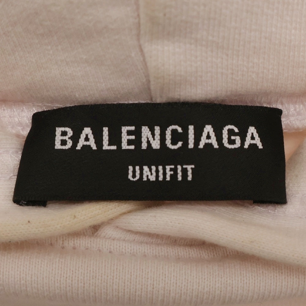 BALENCIAGA(バレンシアガ) 22AW テーピングロゴ オーバーサイズパーカー 697879 TMVH2 ホワイト