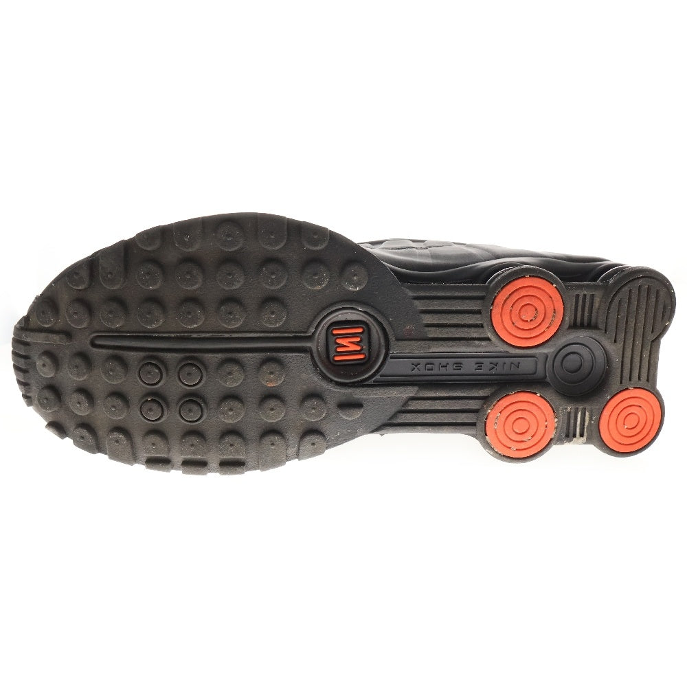 NIKE(ナイキ) SHOX R4 BLACK ORANGE AR3565-004 ショックス ローカットスニーカー ブラック US10.5/27.5cm