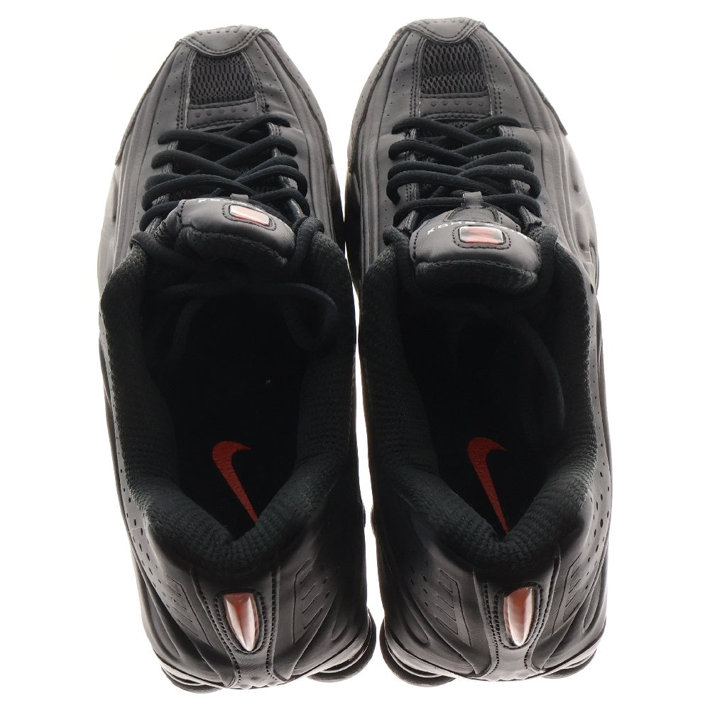 NIKE(ナイキ) SHOX R4 BLACK ORANGE AR3565-004 ショックス ローカットスニーカー ブラック US10.5/27.5cm