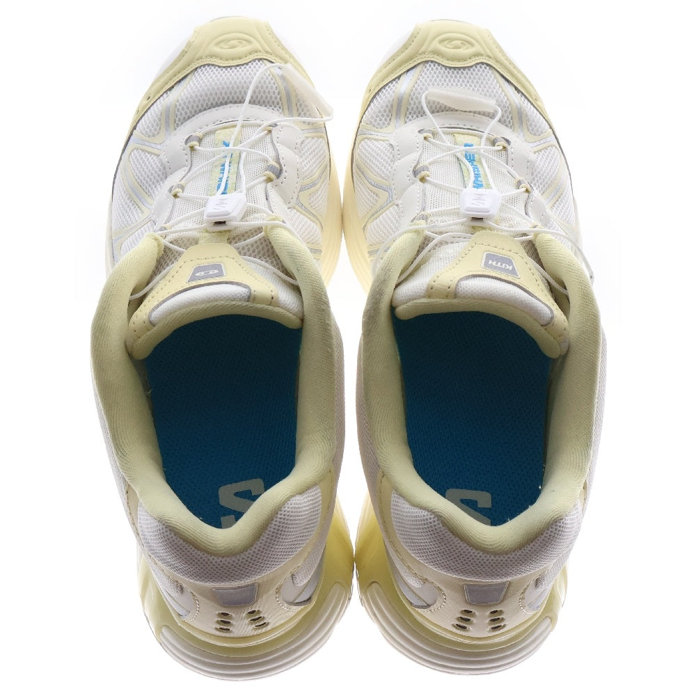 SALOMON(サロモン) ×KITH XT-WHISPER 479050 キス XTウィスパー ローカットスニーカー バニラアイス/トランスペアレントイエロー/シルバー US9/27.0cm