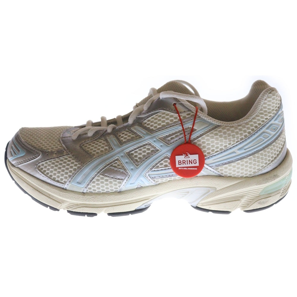 ASICS(アシックス) ×KITH GEL-1130 1201A956 キス ゲル 1130 クリーム/スカラブ ローカットスニーカー シルバー/ブルー US9/27.0cm