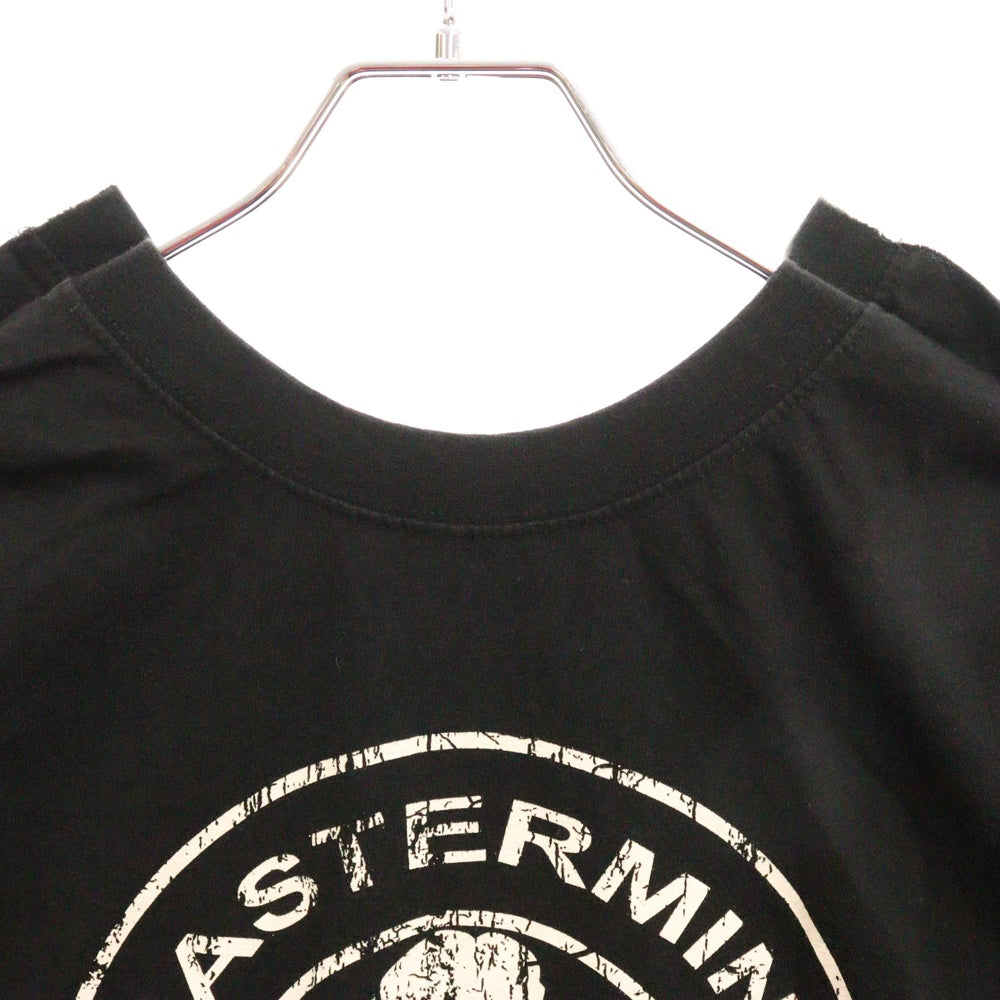 PROJECT G/R(プロジェクトジーアール) 25SS×mastermind JAPAN TWO FACED OUTSEAM T-SHIRT マスターマインドジャパン ツーフェイスアウトシーム 半袖Tシャツ PG25SSMJ02 ブラック/カーキ