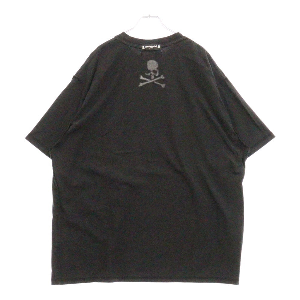 PROJECT G/R(プロジェクトジーアール) 25SS×mastermind JAPAN INSIDE OUT T-SHIRTS マスターマインドジャパン インサイドアウトロゴ半袖Tシャツ PG25SSMJ01 ブラック