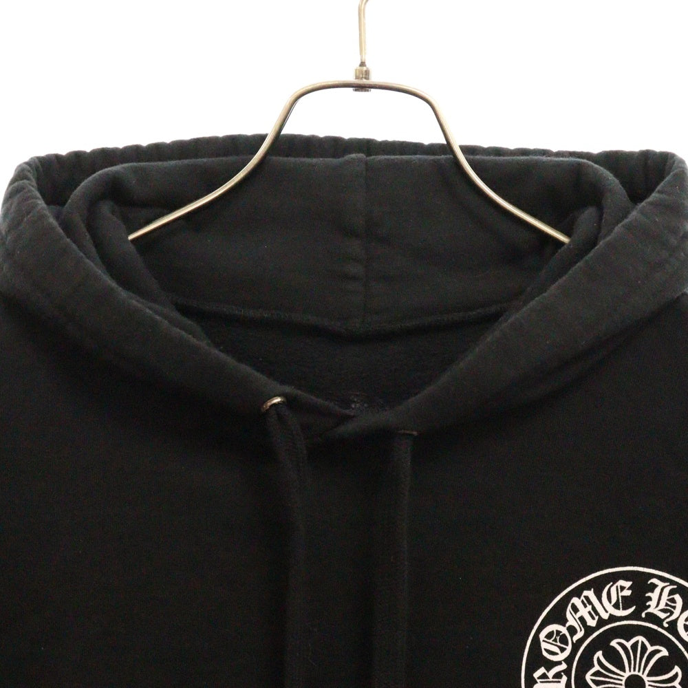 CHROME HEARTS(クロムハーツ) SWTSHRT PLVR プルオーバーパーカー 大阪限定ホースシュープリントプルオーバーパーカー ブラック