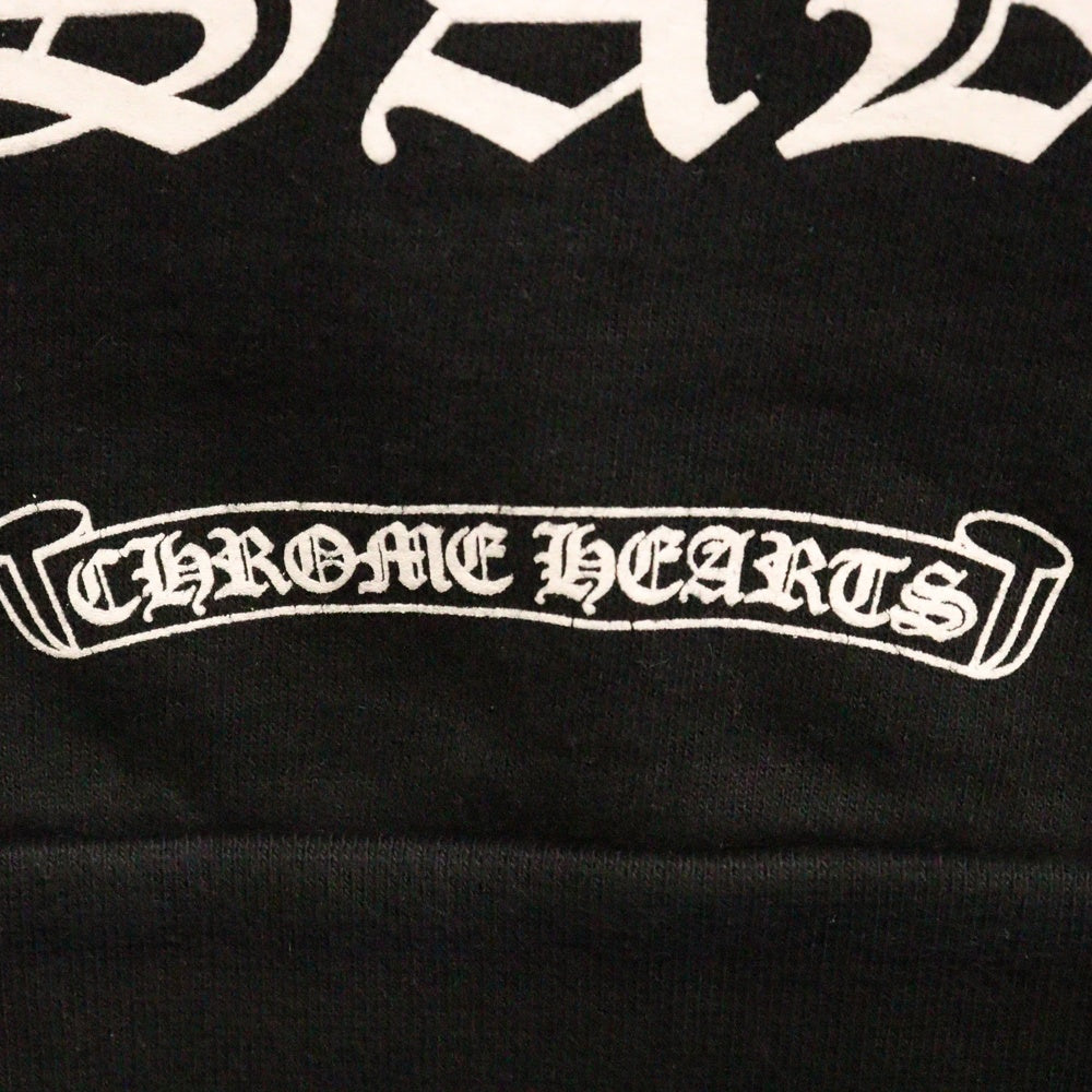 CHROME HEARTS(クロムハーツ) SWTSHRT PLVR プルオーバーパーカー 大阪限定ホースシュープリントプルオーバーパーカー ブラック