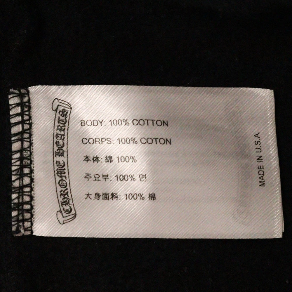 CHROME HEARTS(クロムハーツ) SWTSHRT PLVR プルオーバーパーカー ラスベガス限定ホースシュープリントプルオーバーパーカー ブラック