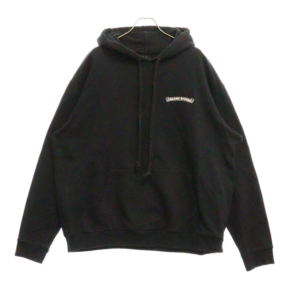 CHROME HEARTS(クロムハーツ) Las Vegas Limited SWTSHRT PLVR ラスベガスリミテッド バックプリント プルオーバーパーカー ブラック