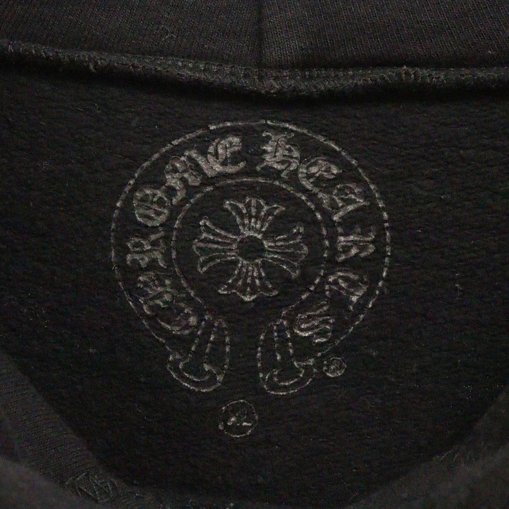 CHROME HEARTS(クロムハーツ) Las Vegas Limited SWTSHRT PLVR ラスベガスリミテッド バックプリント プルオーバーパーカー ブラック