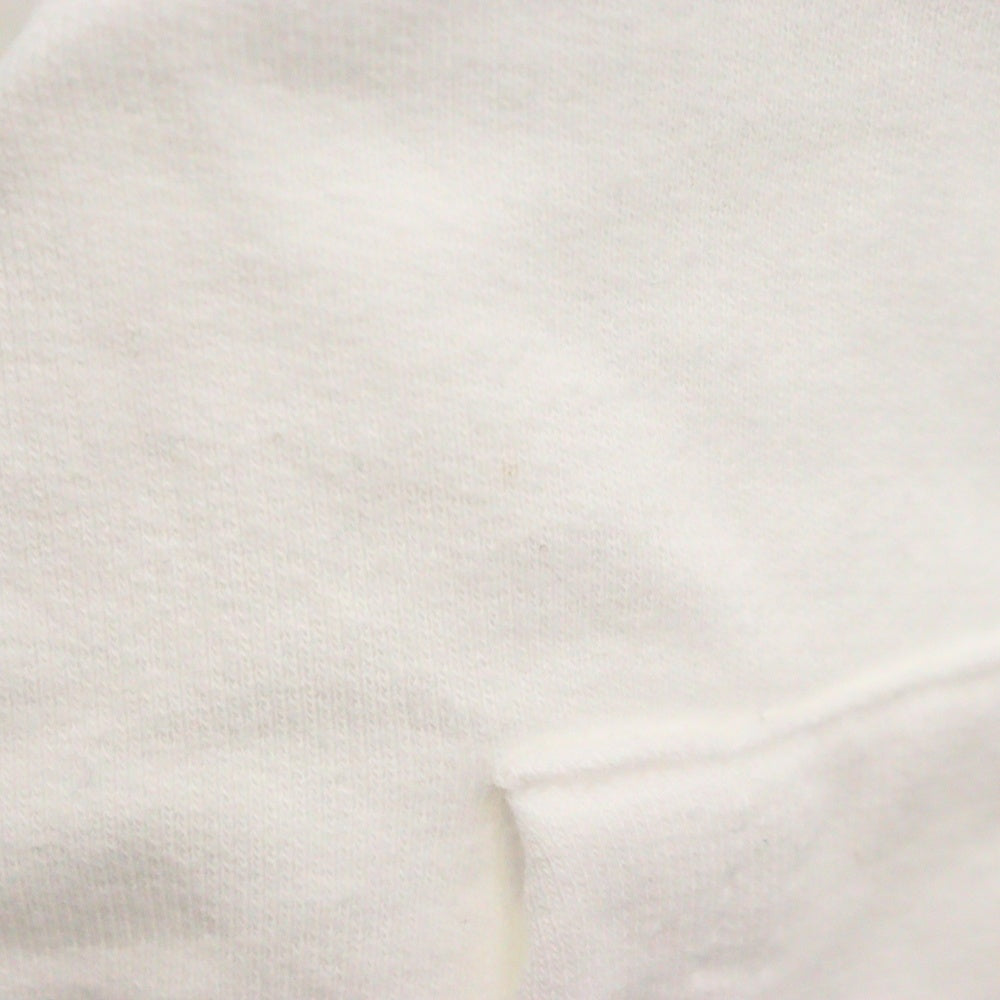 CHROME HEARTS(クロムハーツ) SWTSHRT HD ZIP T BAR バックアーチロゴプリント USA ジップパーカー ホワイト