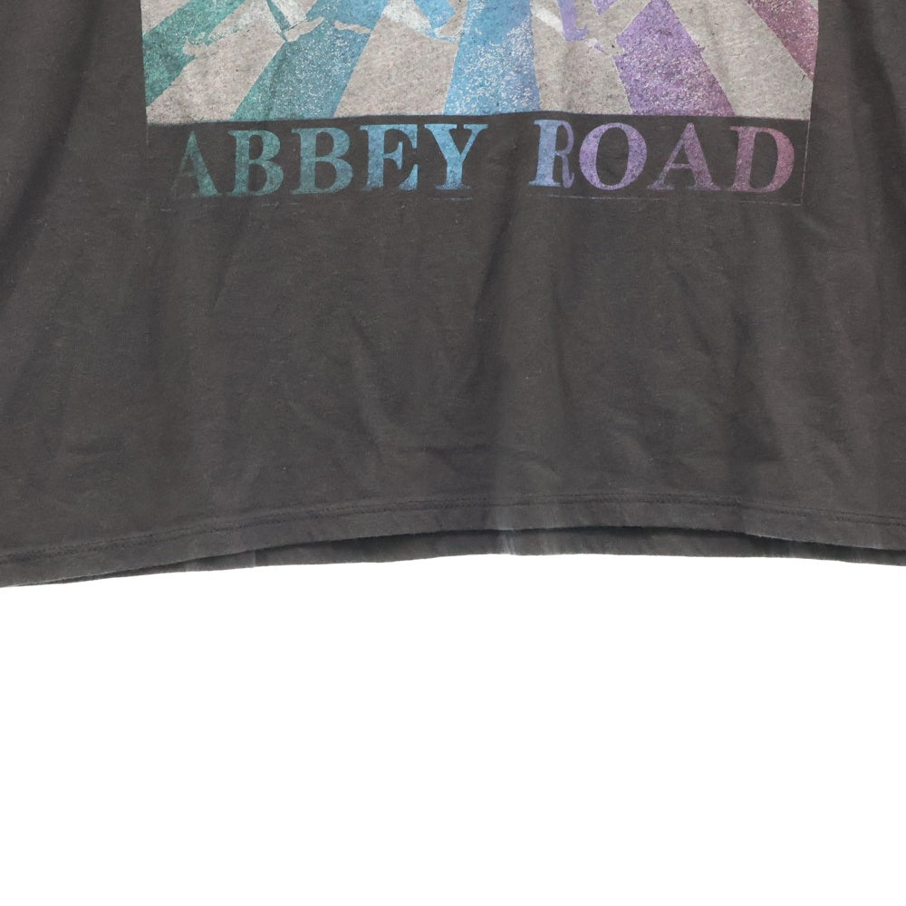 WIND AND SEA(ウィンダンシー) BEATLES VINTAGE AND SEA TEE ビートルズ ヴィンテージプリント半袖Tシャツ グレー