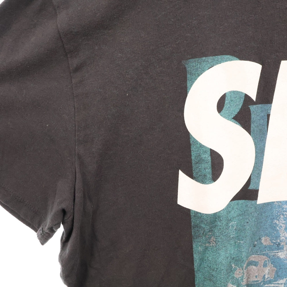 WIND AND SEA(ウィンダンシー) BEATLES VINTAGE AND SEA TEE ビートルズ ヴィンテージプリント半袖Tシャツ グレー