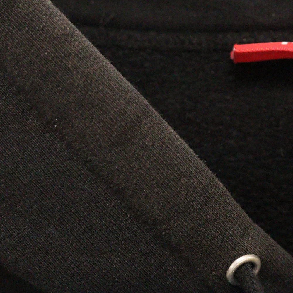 SUPREME(シュプリーム) 22AW Rhinestone Shadow Hooded Sweatshirt ラインストーン シャドウ プルオーバーフーディ ブラック