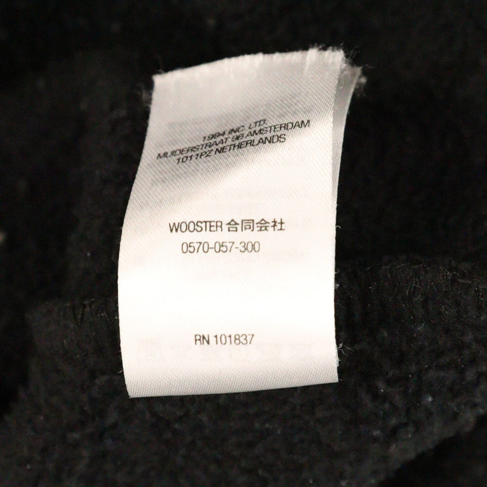 SUPREME(シュプリーム) 22AW Rhinestone Shadow Hooded Sweatshirt ラインストーン シャドウ プルオーバーフーディ ブラック