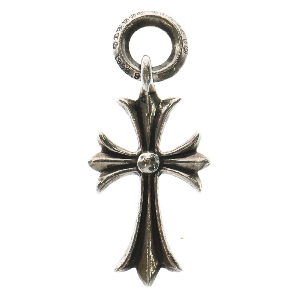 CHROME HEARTS(クロムハーツ) TINY CH CROSS タイニーCHクロス チャーム ネックレストップ シルバー BCA382