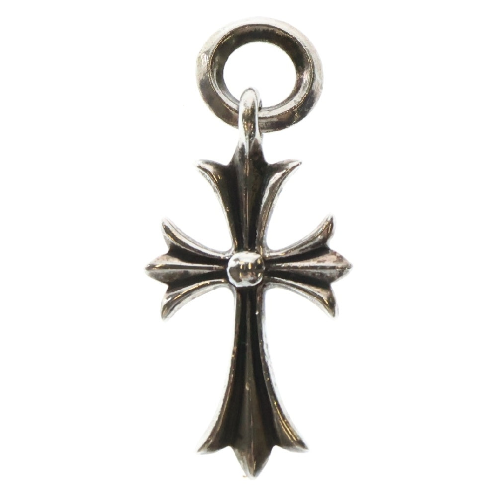 CHROME HEARTS(クロムハーツ) TINY CH CROSS タイニーCHクロス チャーム ネックレストップ シルバー BCA382