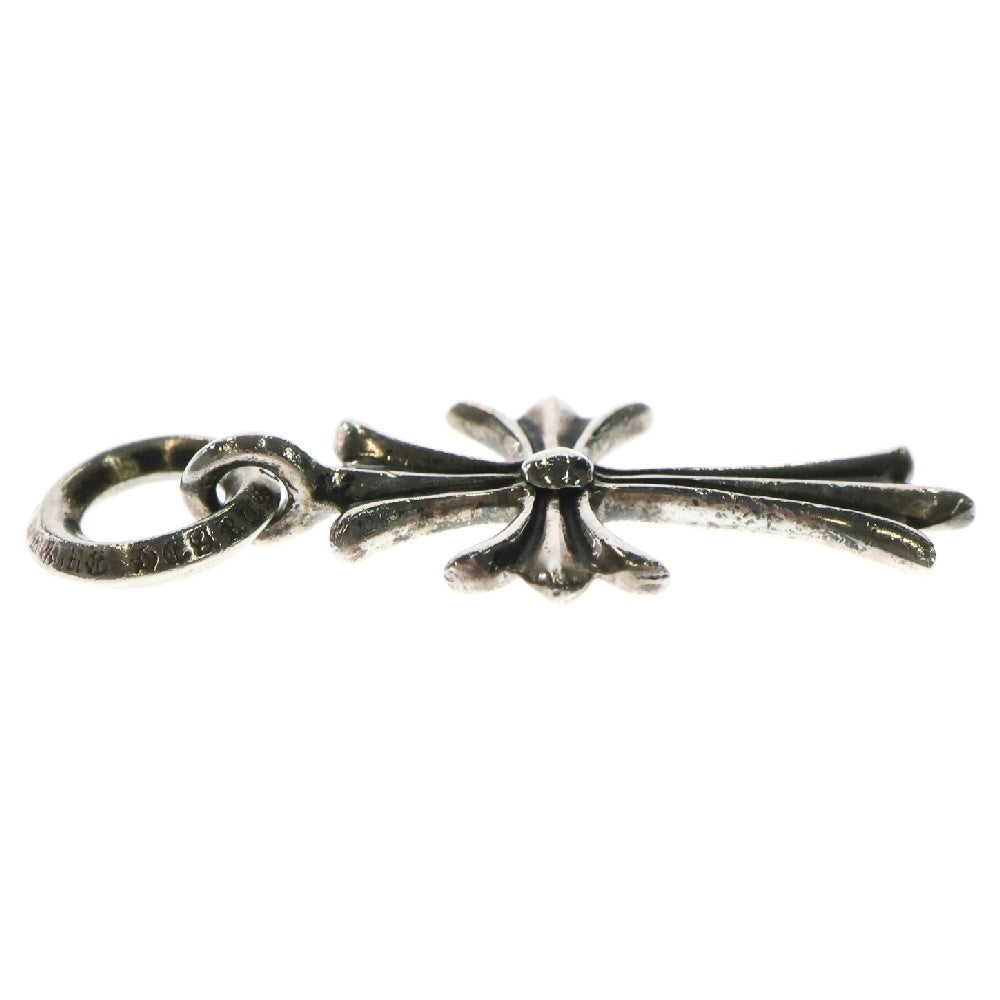 CHROME HEARTS(クロムハーツ) TINY CH CROSS タイニーCHクロス チャーム ネックレストップ シルバー BCA382