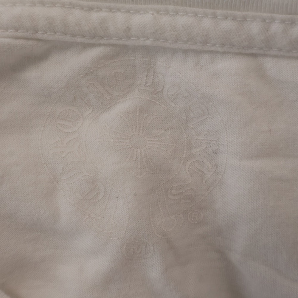 CHROME HEARTS(クロムハーツ) CH T-SHRT 1 フロントFOTIジャービスプリント 半袖Tシャツ カットソー ホワイト