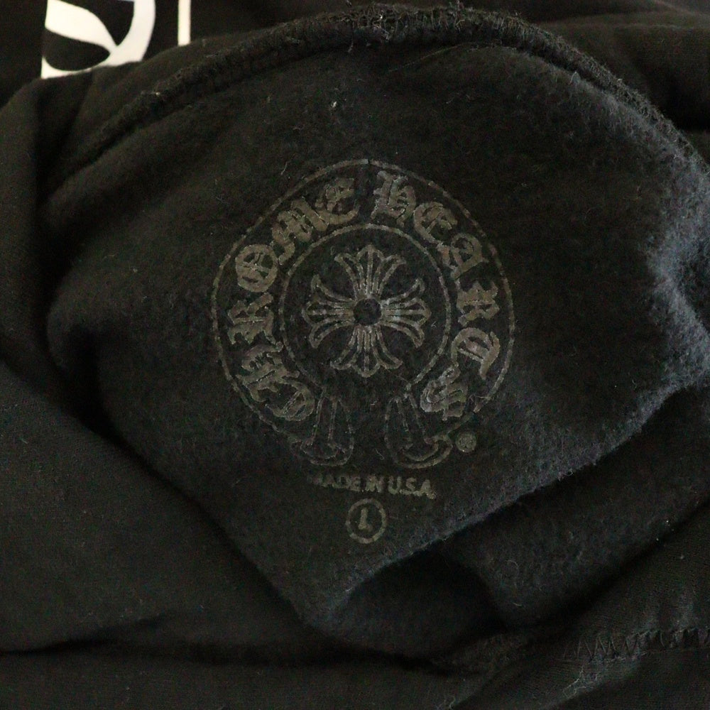 CHROME HEARTS(クロムハーツ) ×MATTY BOY Chomper Horseshoe Hoodie マッティボーイ チョンパーホースシュー スウェット プルオーバーパーカー ブラック
