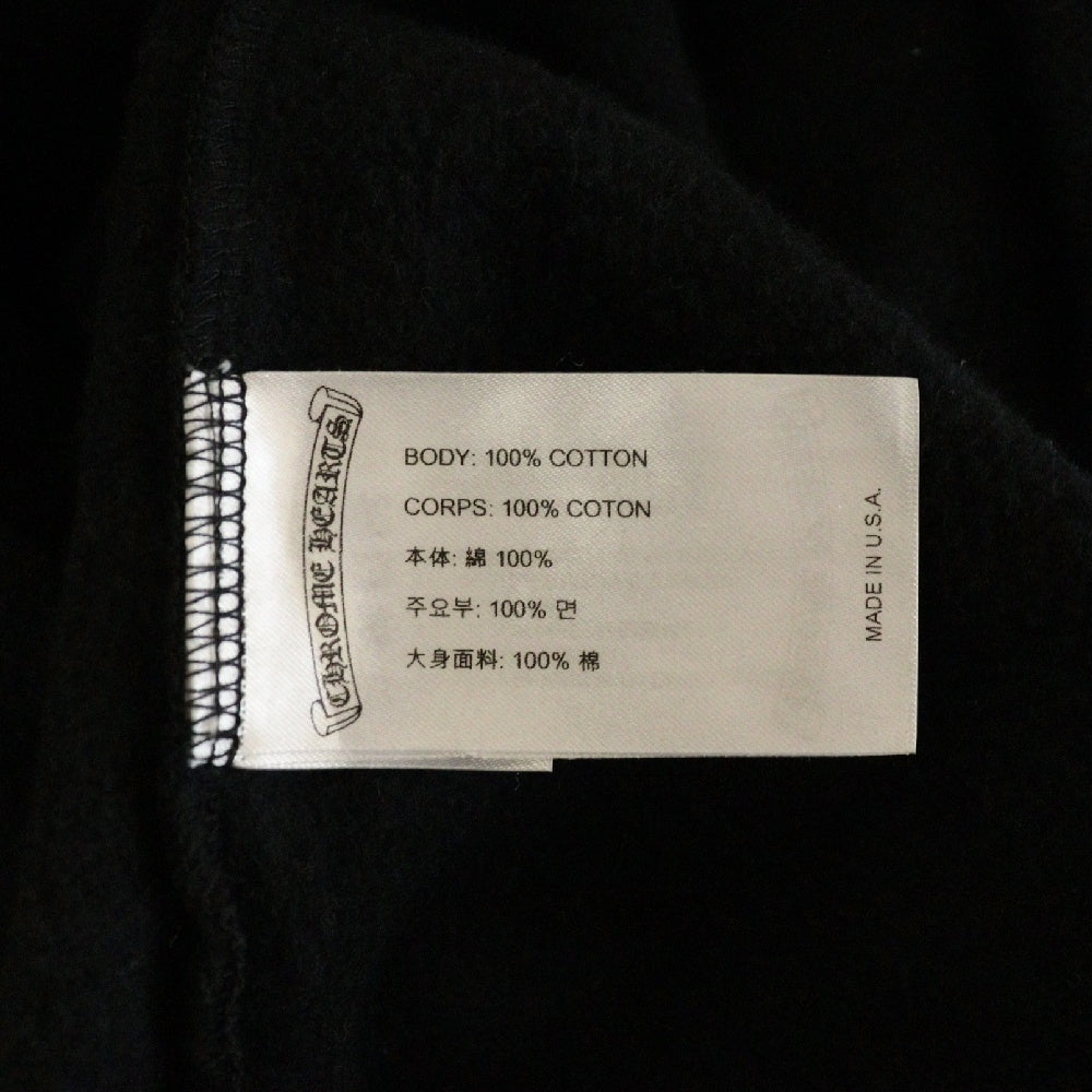 CHROME HEARTS(クロムハーツ) ×MATTY BOY Chomper Horseshoe Hoodie マッティボーイ チョンパーホースシュー スウェット プルオーバーパーカー ブラック