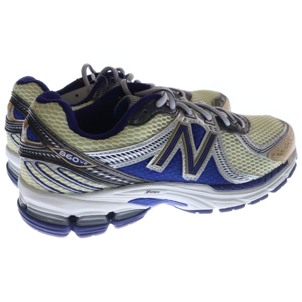 New Balance(ニューバランス) ×AIME LEON DORE 860V2 ML860AM2 エメレオンドレ ランニングシューズ ローカットスニーカー ブルー US9.5/27.5cm
