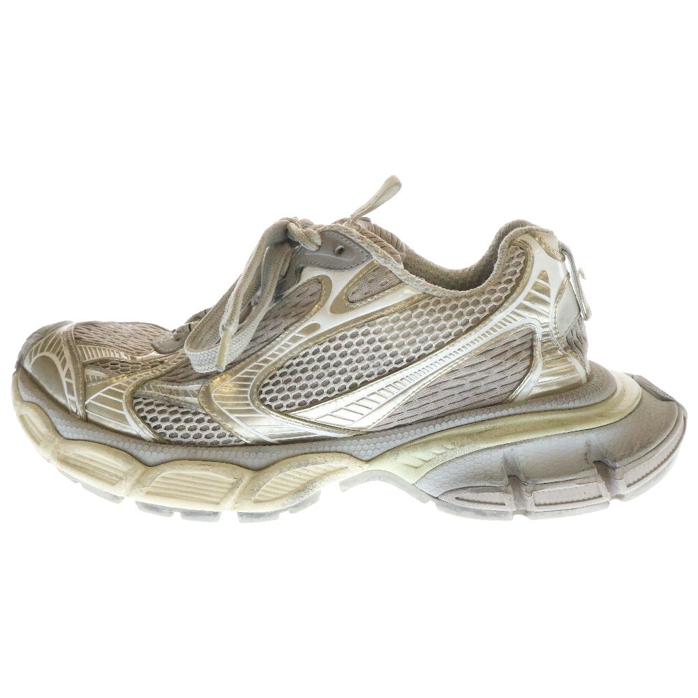 BALENCIAGA(バレンシアガ) 3XL Sneaker スリーエックスエル ユーズド加工ローカットスニーカー 734734 ホワイト/ベージュ