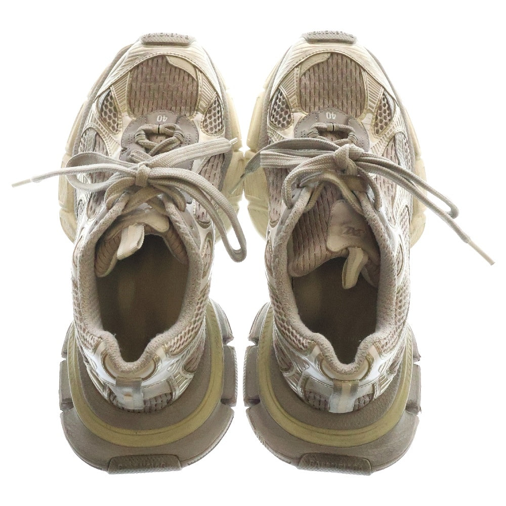 BALENCIAGA(バレンシアガ) 3XL Sneaker スリーエックスエル ユーズド加工ローカットスニーカー 734734 ホワイト/ベージュ