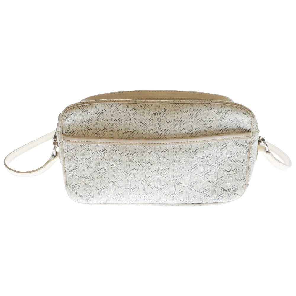 GOYARD(ゴヤール) CAPVERT カップヴェールPM レザー ショルダーバッグ ホワイト