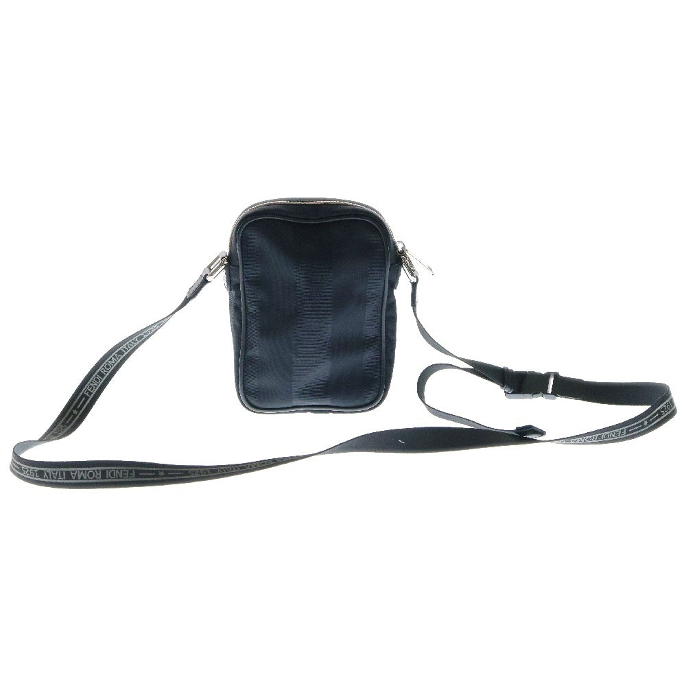 FENDI(フェンディ) SMALL CROSS BODY スモールクロスボディロゴショルダーバッグ 7VA456 A6FY F0GXN ブラック