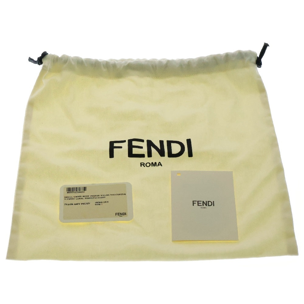 FENDI(フェンディ) SMALL CROSS BODY スモールクロスボディロゴショルダーバッグ 7VA456 A6FY F0GXN ブラック