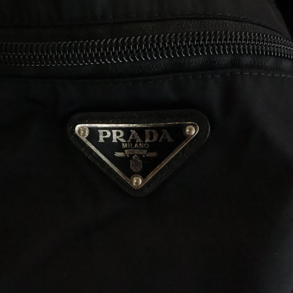 PRADA(プラダ) RE-NYLON GIMMICK SPH395 サイド切替 マルチポケットカーゴロングパンツ ブラック