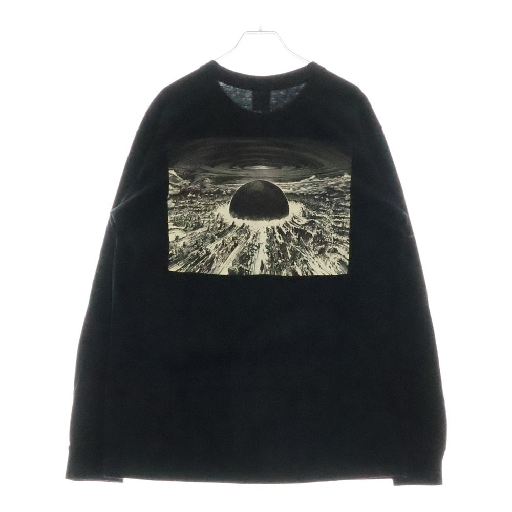 SUPREME(シュプリーム) 17AW×AKIRA Neo-Tokyo L/S Tee アキラ ネオ東京 ロングスリーブカットソー長袖Tシャツ ブラック