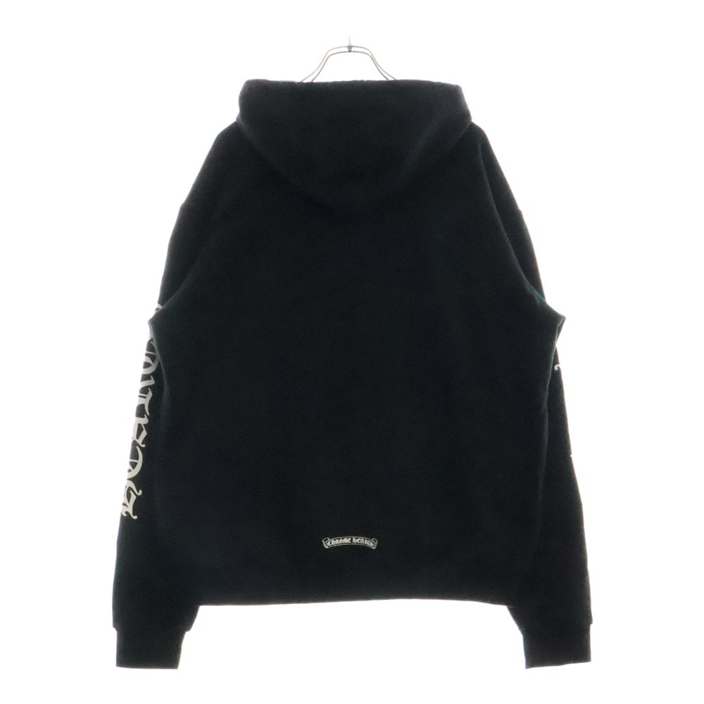 CHROME HEARTS(クロムハーツ) SWTSHRT PLVR アームロゴプリントプルオーバーパーカー ブラック