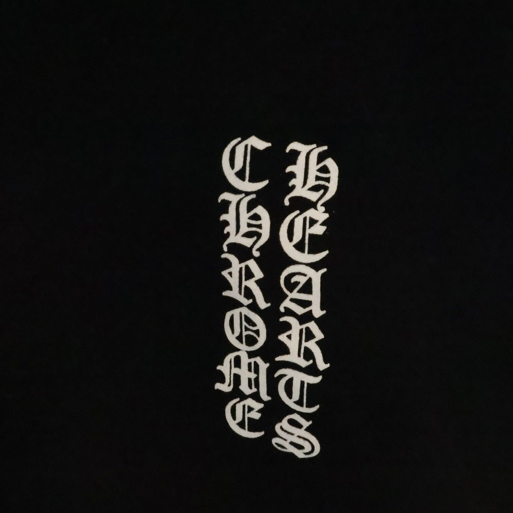 CHROME HEARTS(クロムハーツ) SWTSHRT PLVR アームロゴプリントプルオーバーパーカー ブラック
