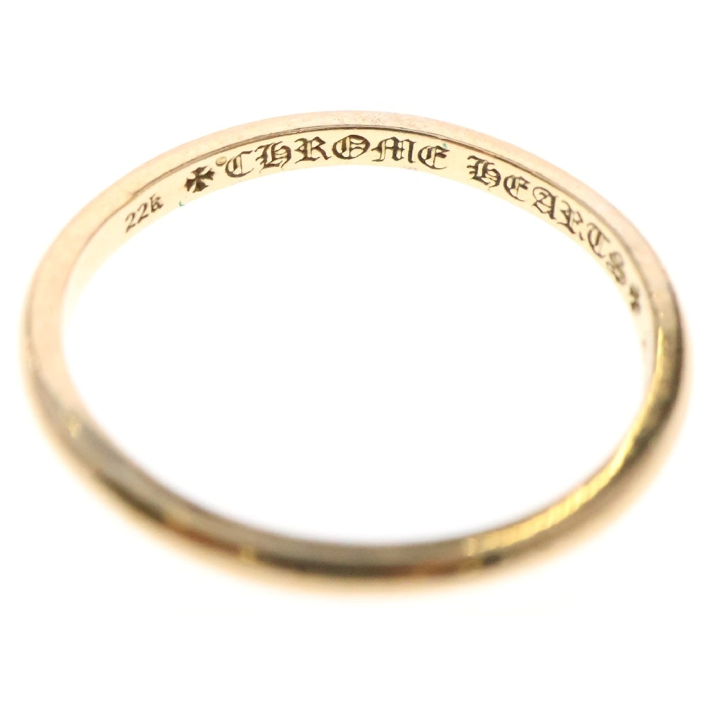 CHROME HEARTS(クロムハーツ) 22K BBBLGM WEDDING バブルガム ウェディングリング ゴールド