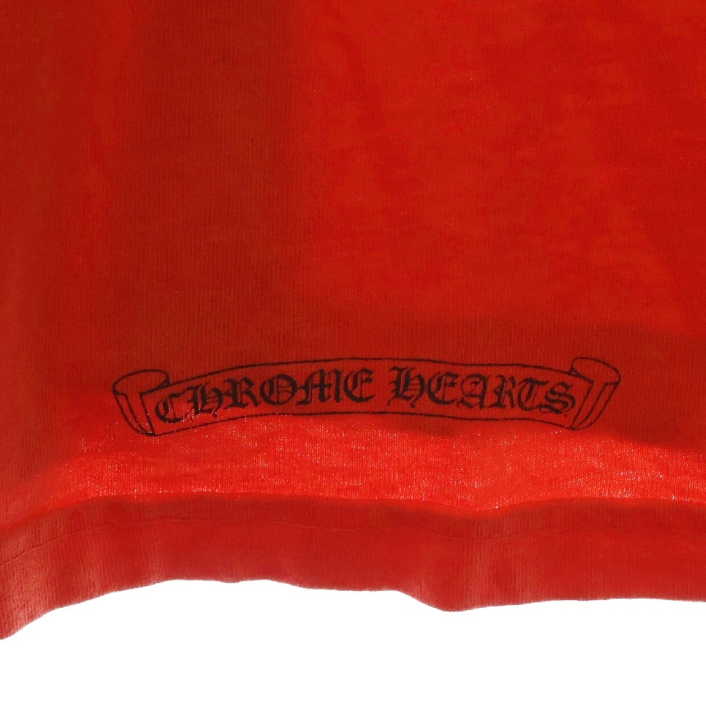 CHROME HEARTS(クロムハーツ) × MATTY BOY PPO Ketchup L/S Tee マッティボーイ ケチャップ 長袖Tシャツ ロングスリーブカットソー レッド