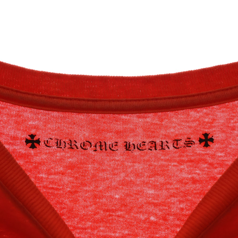 CHROME HEARTS(クロムハーツ) × MATTY BOY PPO Ketchup L/S Tee マッティボーイ ケチャップ 長袖Tシャツ ロングスリーブカットソー レッド